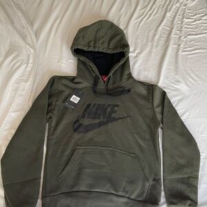 Nike Men's Green Hoodie Set